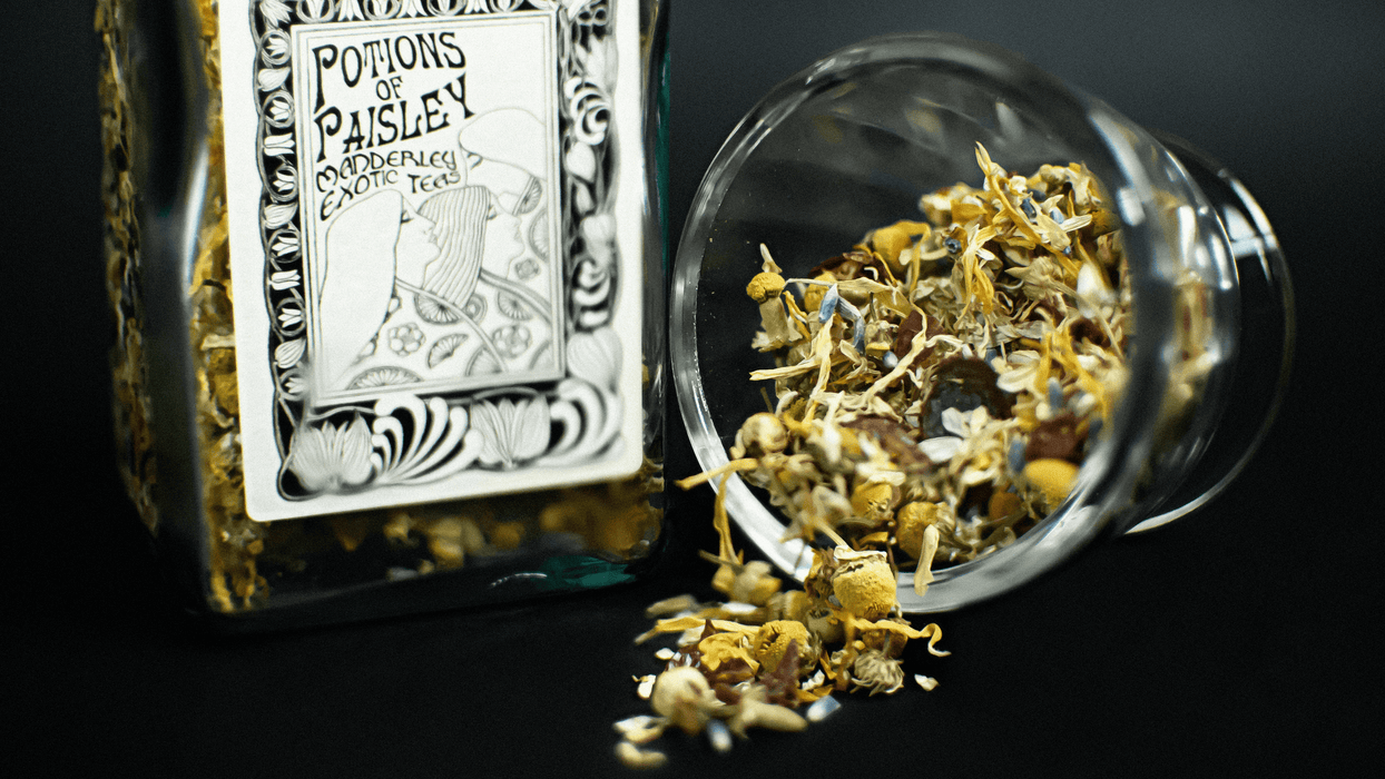 chamomile lavender rose hips marigold calendula herbal sleepy relax